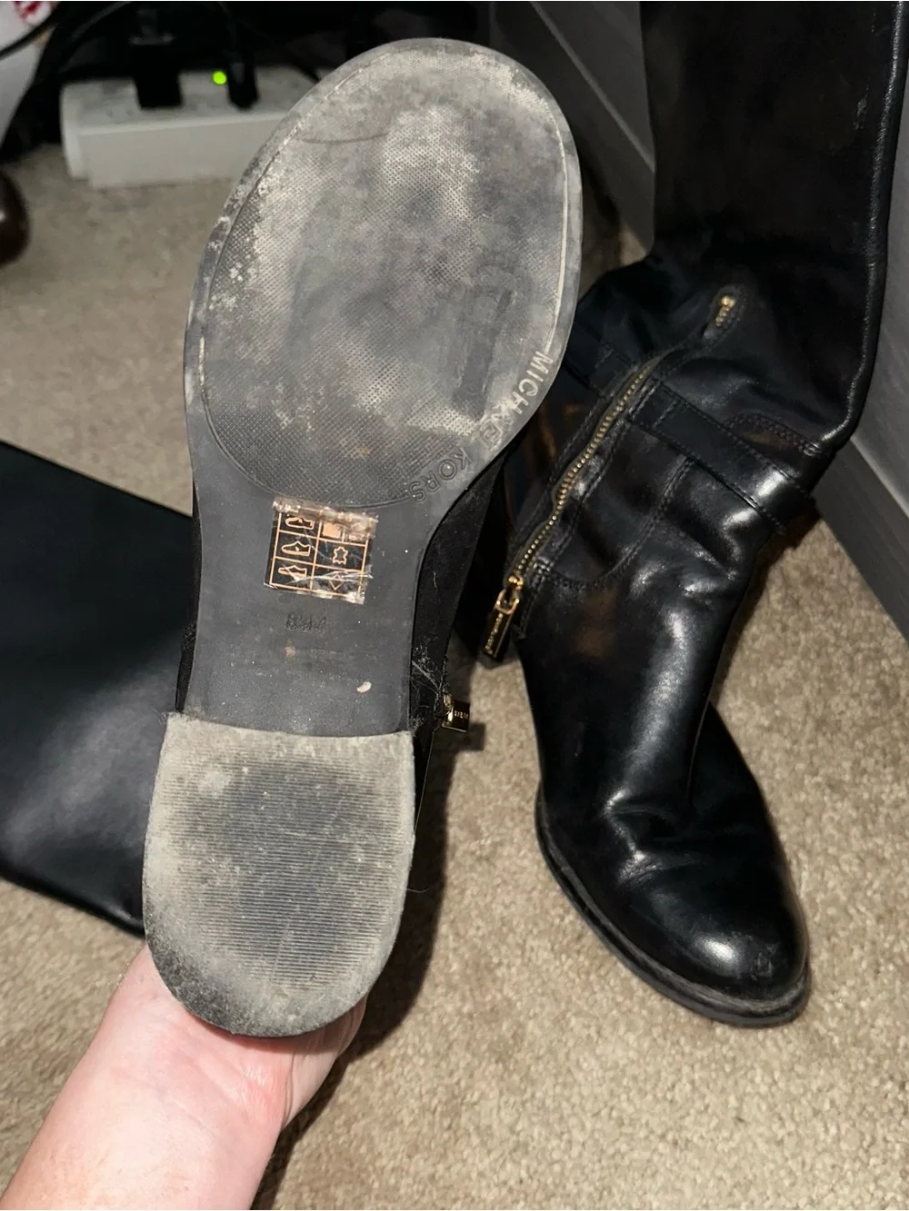 Black Tall Michael Kors Boots